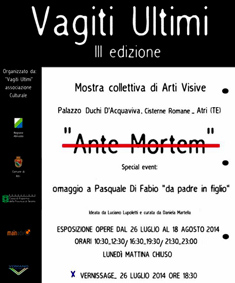 andy' s expo collettiva - ANTE MORTEM