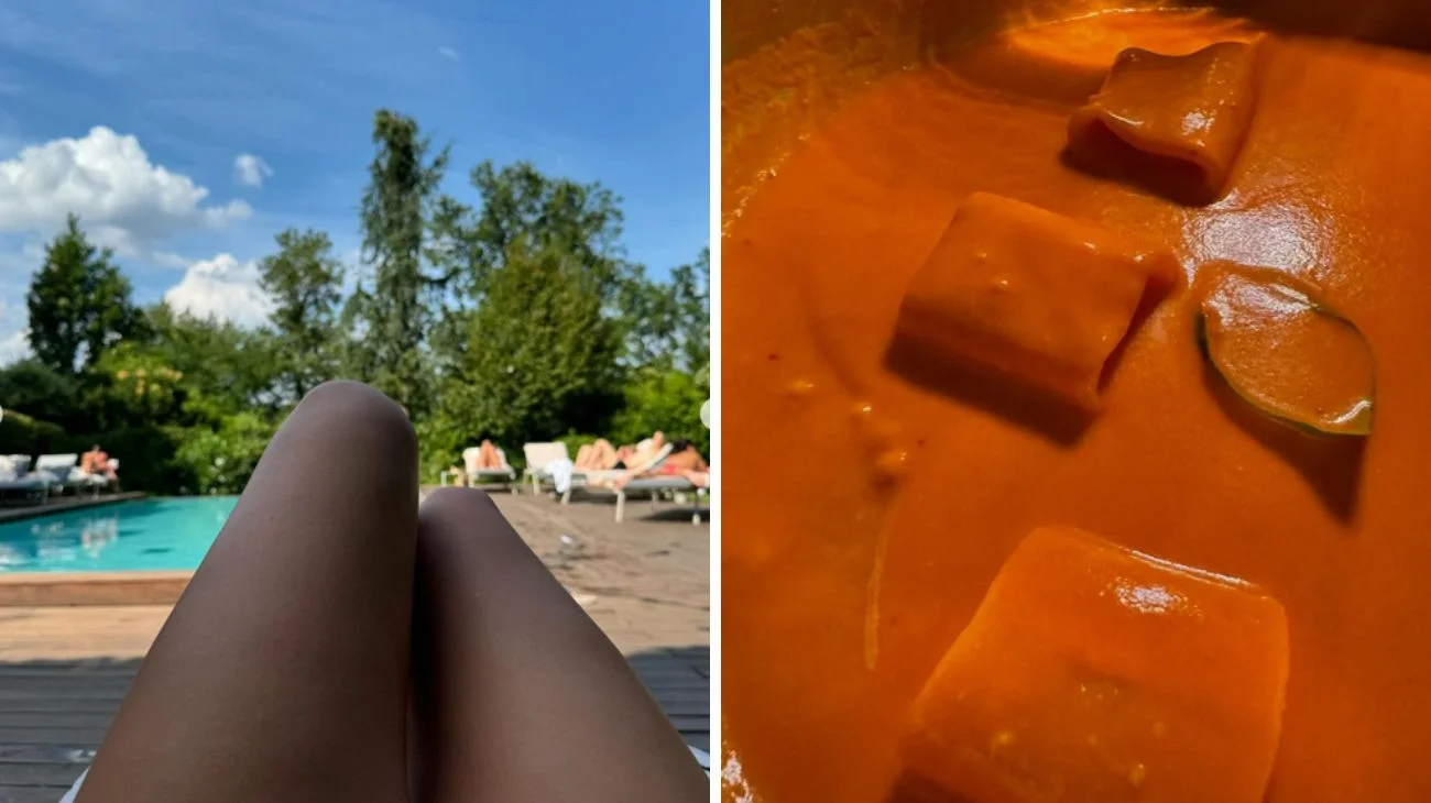 Elisa Isoardi, relax in Franciacorta e cena al ristorante stellato