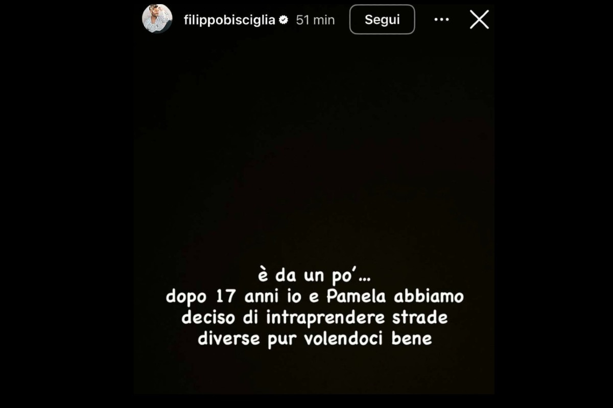 Filippo Bisciglia Instagram